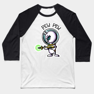 An Alien design. Baseball T-Shirt